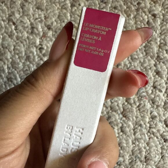 NEW Haus Labs Lady Gaga Le Monster Lip Crayon In Berry Matte - Picture 3 of 4